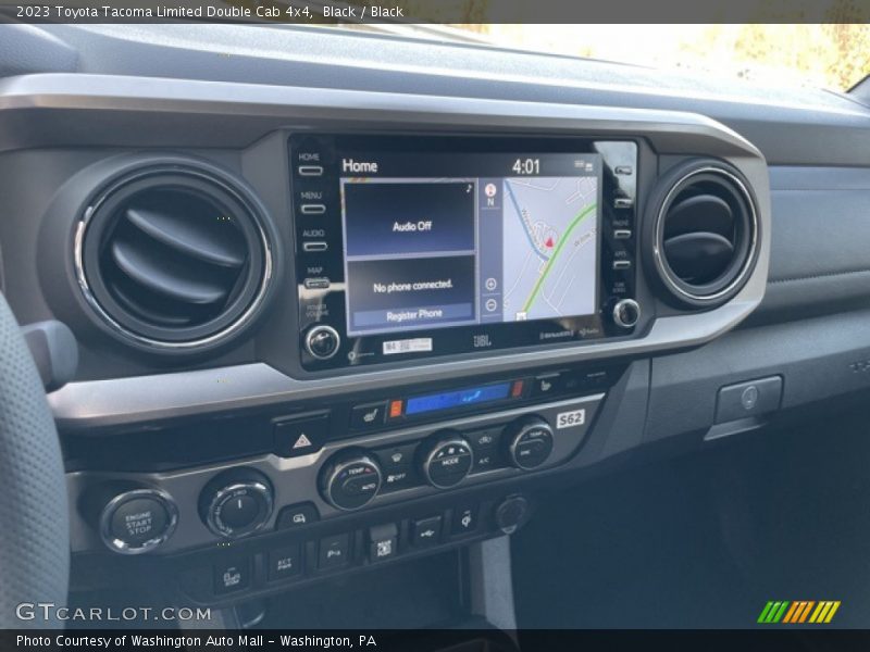 Controls of 2023 Tacoma Limited Double Cab 4x4