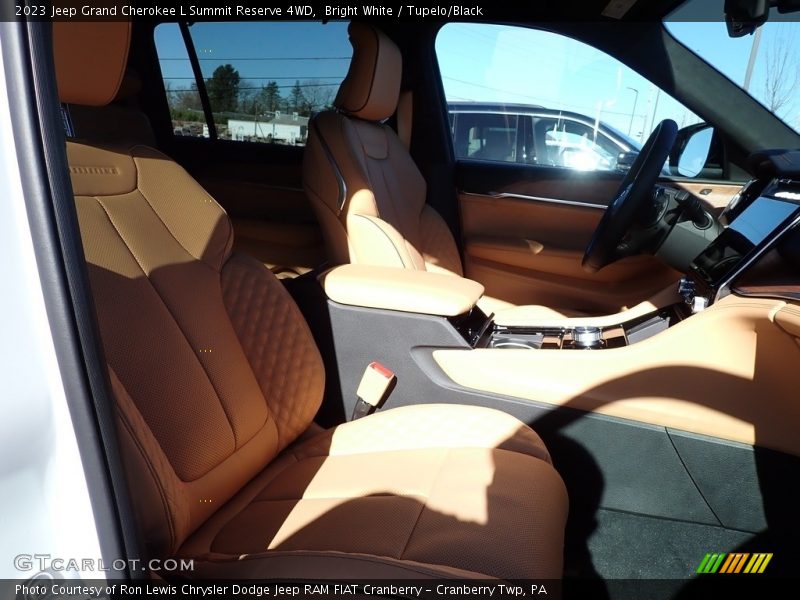 Bright White / Tupelo/Black 2023 Jeep Grand Cherokee L Summit Reserve 4WD