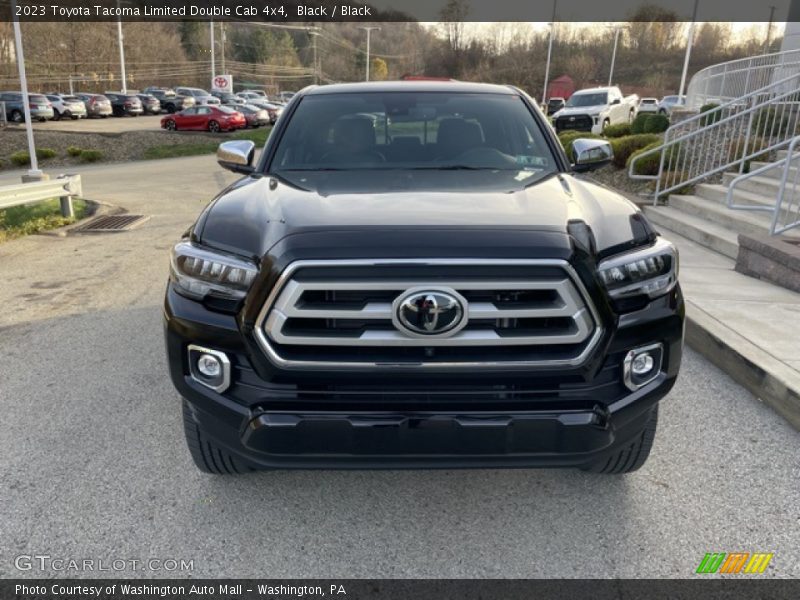 Black / Black 2023 Toyota Tacoma Limited Double Cab 4x4