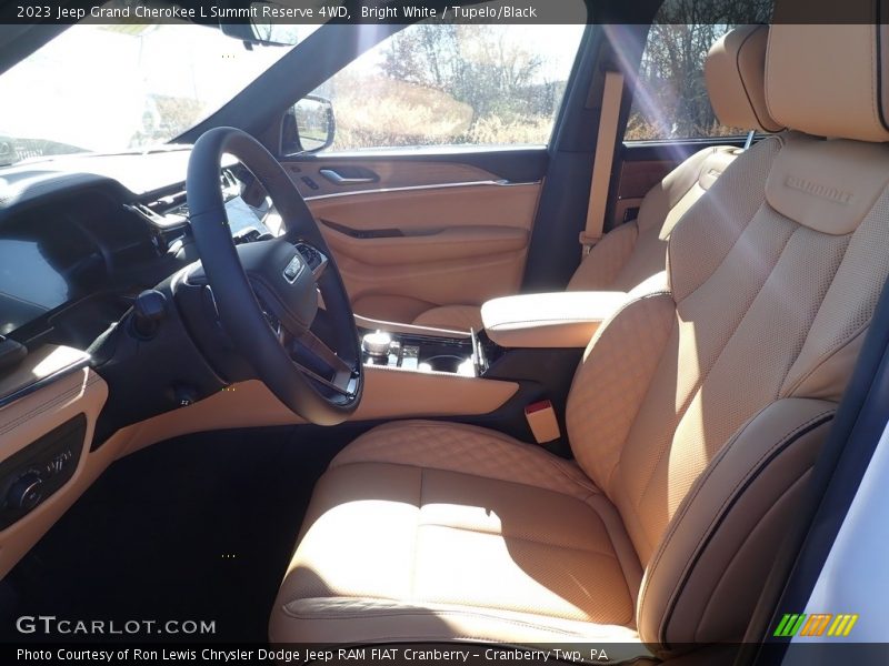 Bright White / Tupelo/Black 2023 Jeep Grand Cherokee L Summit Reserve 4WD