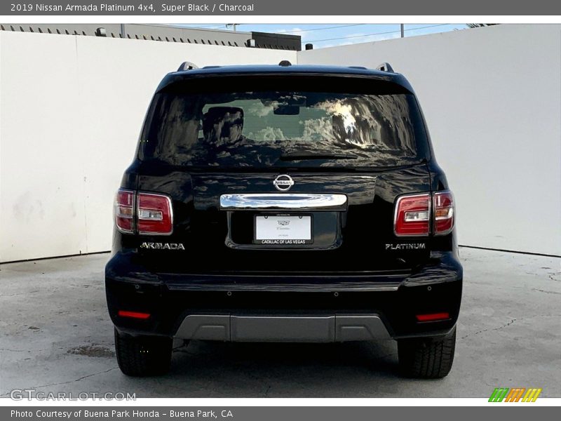 Super Black / Charcoal 2019 Nissan Armada Platinum 4x4
