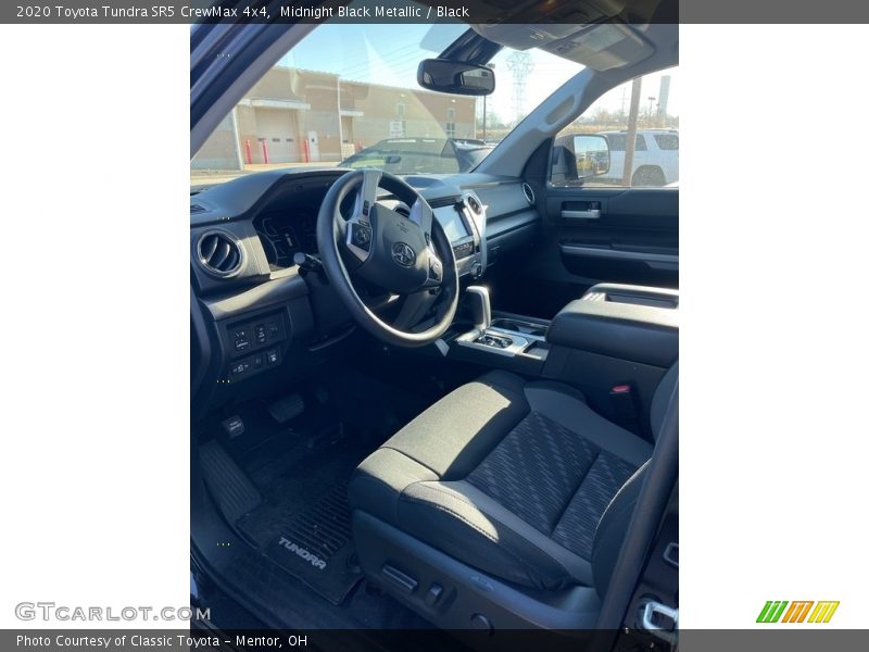 Midnight Black Metallic / Black 2020 Toyota Tundra SR5 CrewMax 4x4