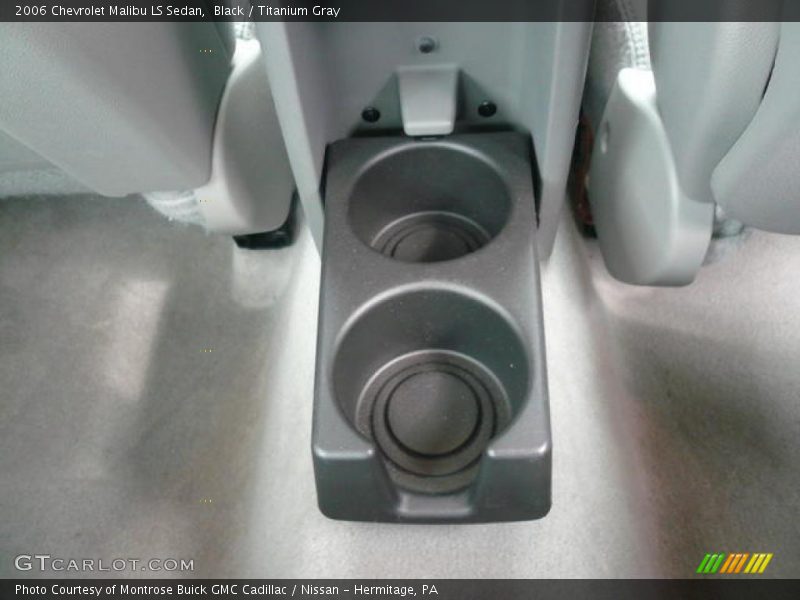 Black / Titanium Gray 2006 Chevrolet Malibu LS Sedan