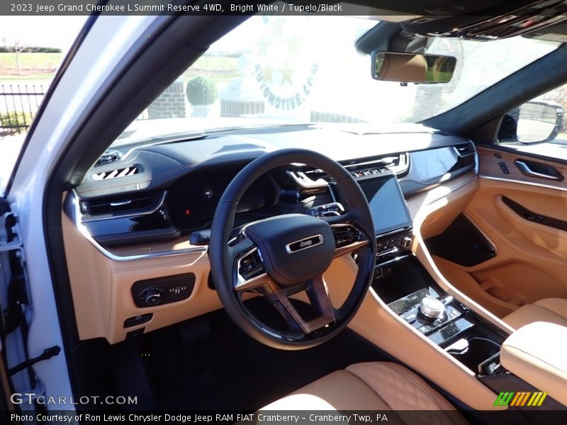 Bright White / Tupelo/Black 2023 Jeep Grand Cherokee L Summit Reserve 4WD
