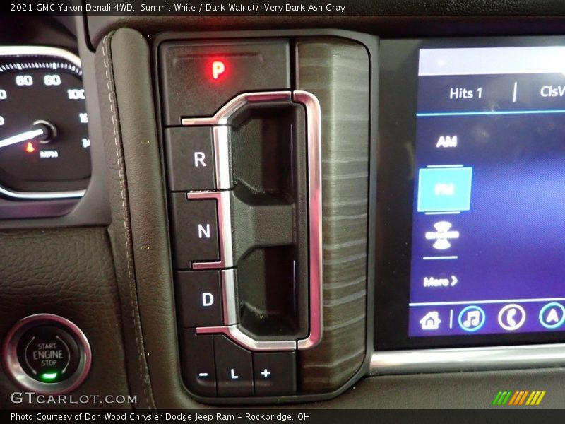 Summit White / Dark Walnut/­Very Dark Ash Gray 2021 GMC Yukon Denali 4WD