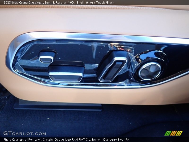 Bright White / Tupelo/Black 2023 Jeep Grand Cherokee L Summit Reserve 4WD