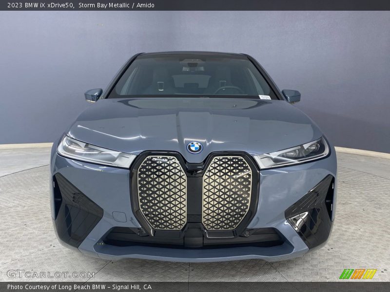  2023 iX xDrive50 Storm Bay Metallic
