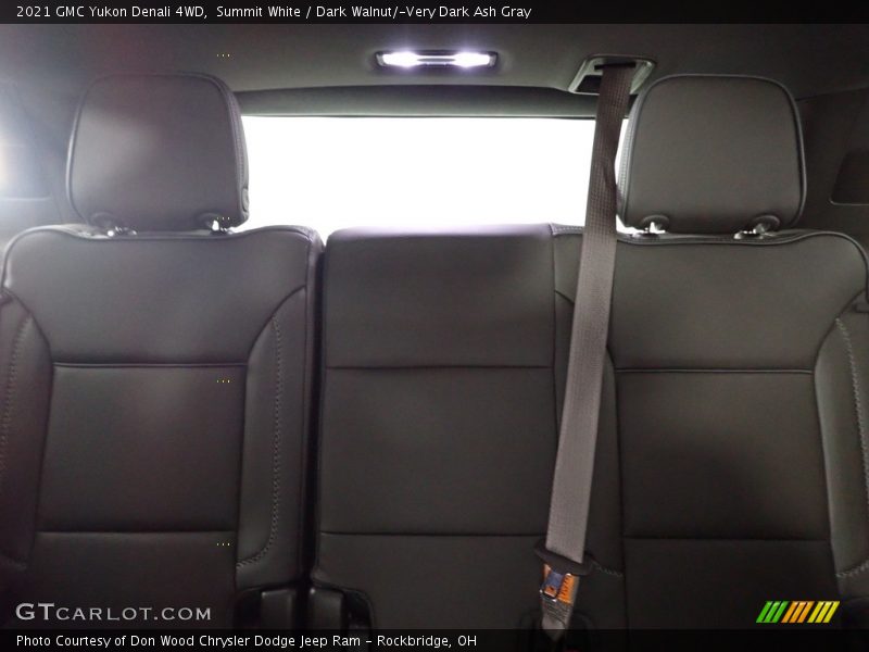 Summit White / Dark Walnut/­Very Dark Ash Gray 2021 GMC Yukon Denali 4WD