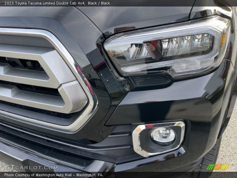 Black / Black 2023 Toyota Tacoma Limited Double Cab 4x4