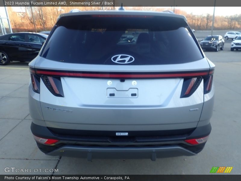 Shimmering Silver / Black 2023 Hyundai Tucson Limited AWD