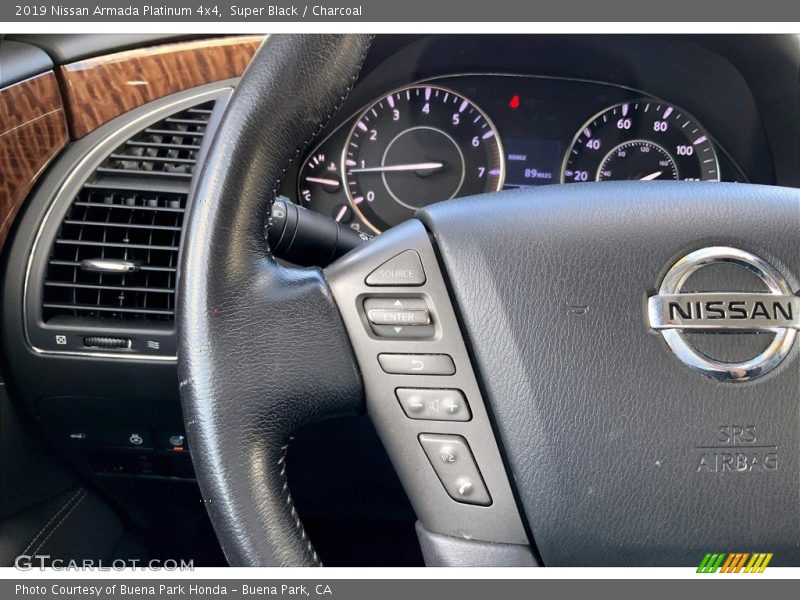  2019 Armada Platinum 4x4 Steering Wheel