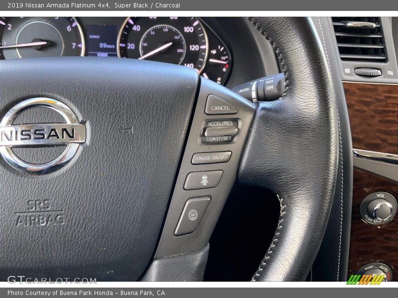  2019 Armada Platinum 4x4 Steering Wheel