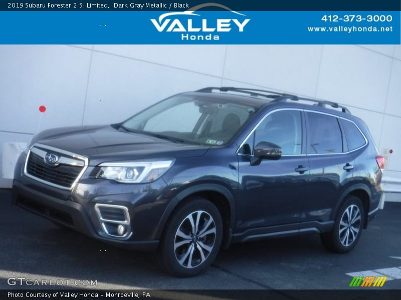 Dark Gray Metallic / Black 2019 Subaru Forester 2.5i Limited