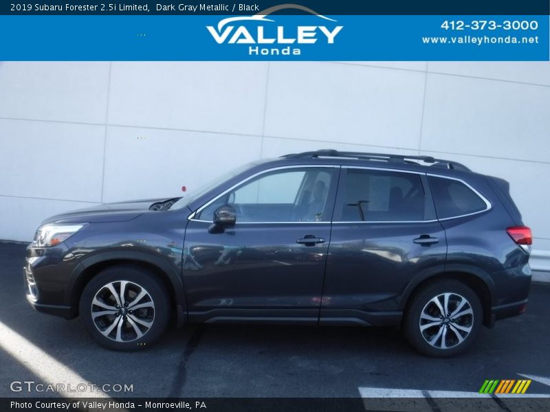 Dark Gray Metallic / Black 2019 Subaru Forester 2.5i Limited