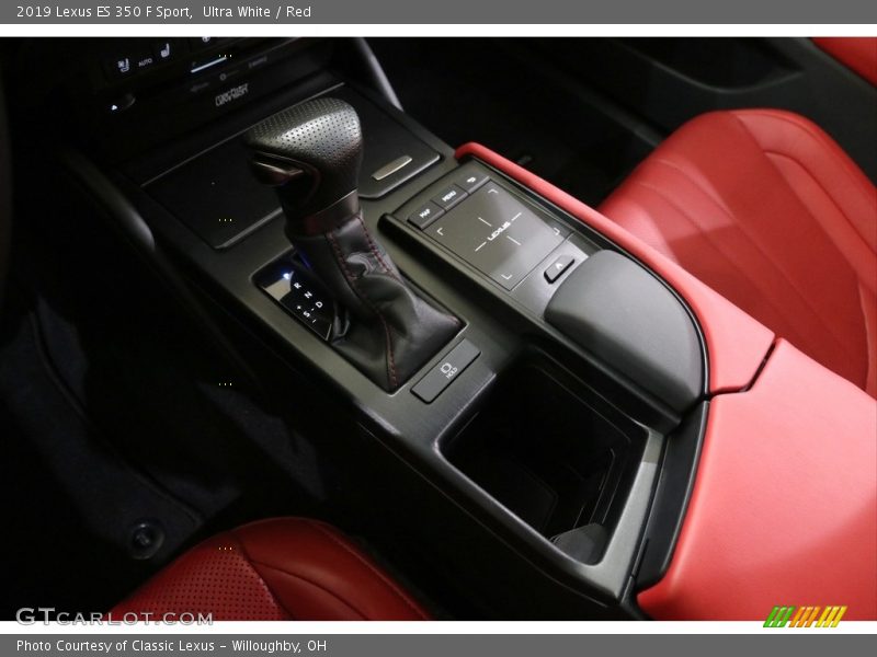 Ultra White / Red 2019 Lexus ES 350 F Sport
