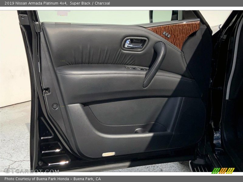 Door Panel of 2019 Armada Platinum 4x4