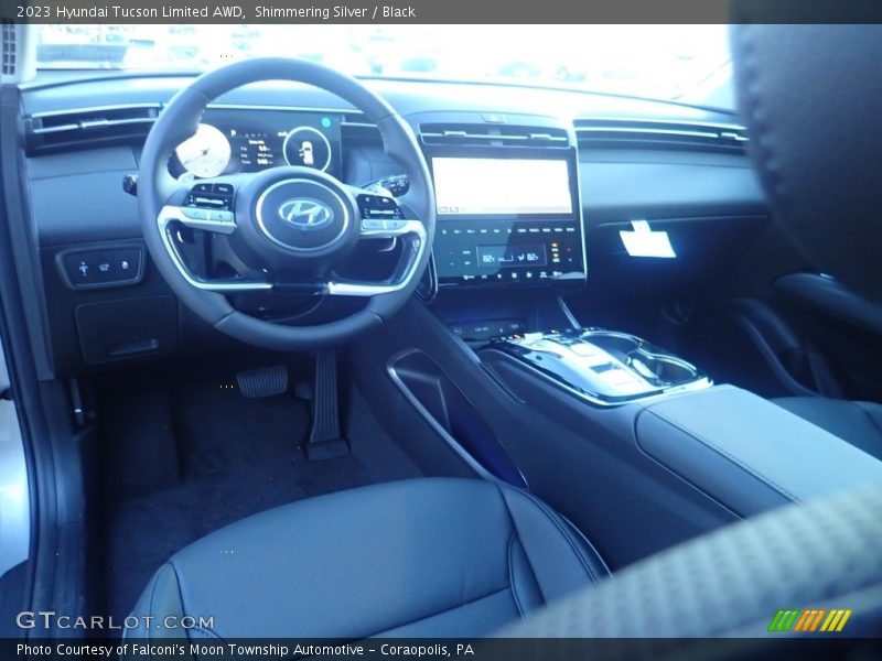 Front Seat of 2023 Tucson Limited AWD
