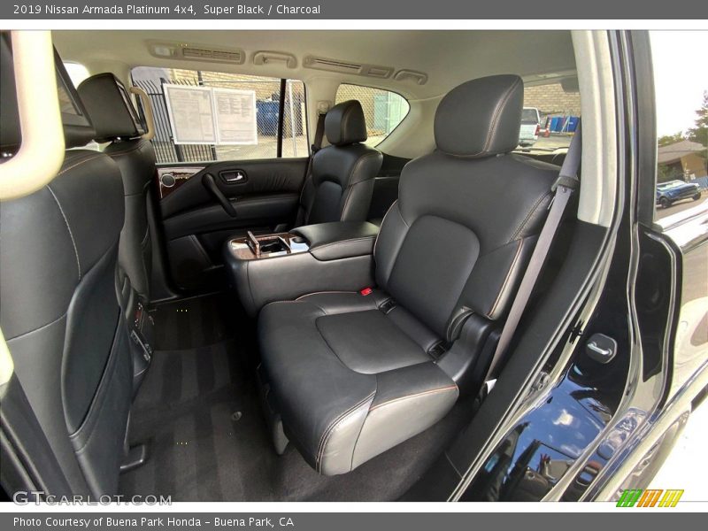 Rear Seat of 2019 Armada Platinum 4x4