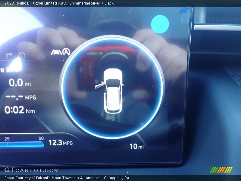 Shimmering Silver / Black 2023 Hyundai Tucson Limited AWD