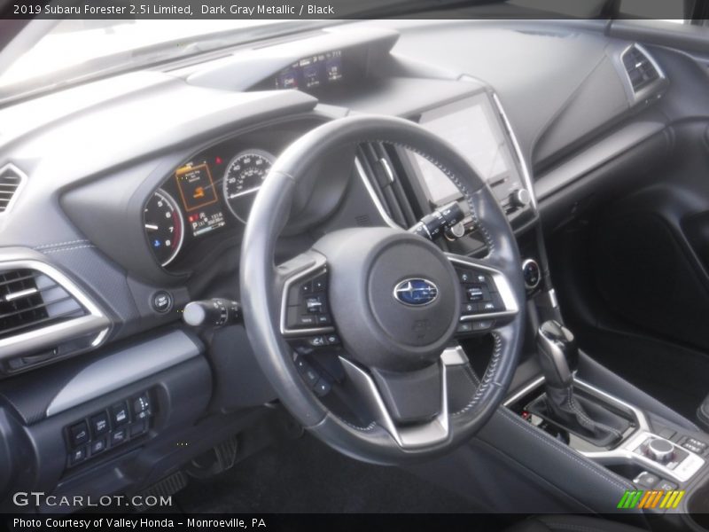 Dark Gray Metallic / Black 2019 Subaru Forester 2.5i Limited