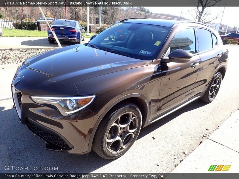Front 3/4 View of 2018 Stelvio Sport AWD