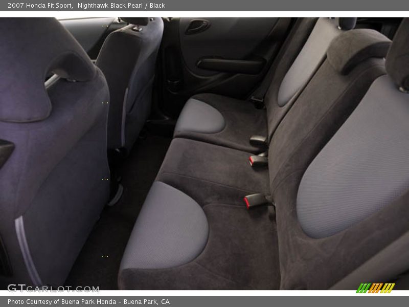 Nighthawk Black Pearl / Black 2007 Honda Fit Sport