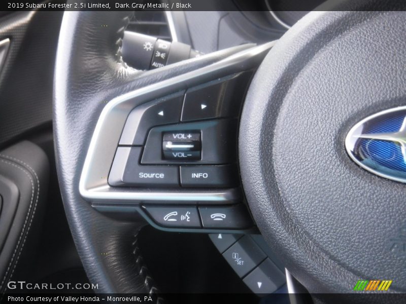 Dark Gray Metallic / Black 2019 Subaru Forester 2.5i Limited