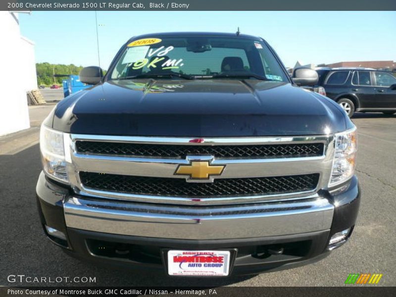 Black / Ebony 2008 Chevrolet Silverado 1500 LT Regular Cab