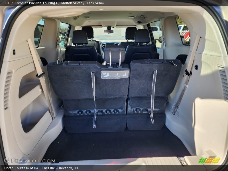 Molten Silver / Black/Alloy 2017 Chrysler Pacifica Touring L