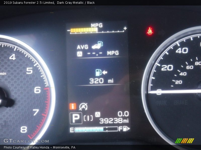 Dark Gray Metallic / Black 2019 Subaru Forester 2.5i Limited