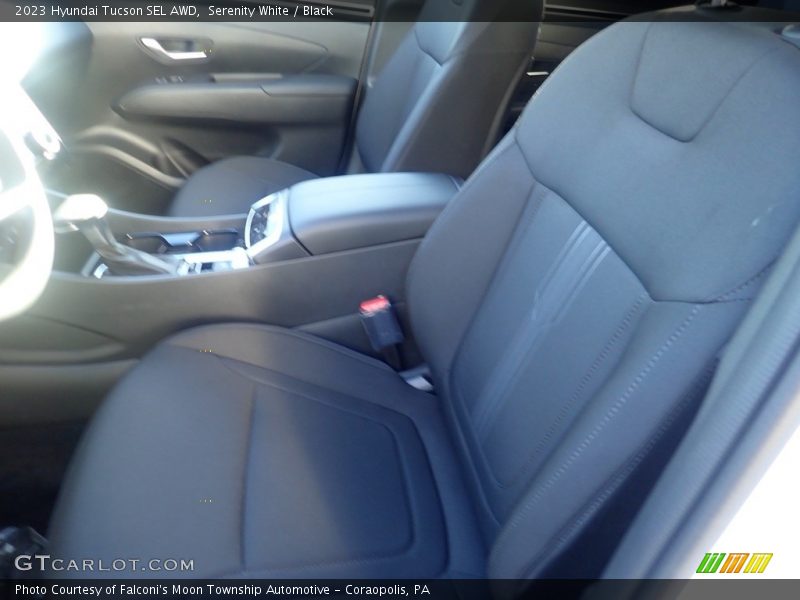 Serenity White / Black 2023 Hyundai Tucson SEL AWD