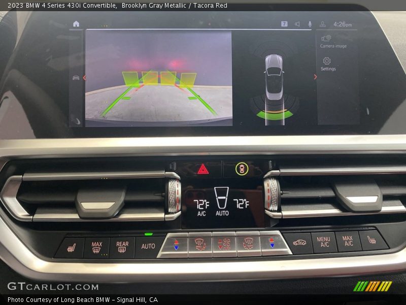 Brooklyn Gray Metallic / Tacora Red 2023 BMW 4 Series 430i Convertible