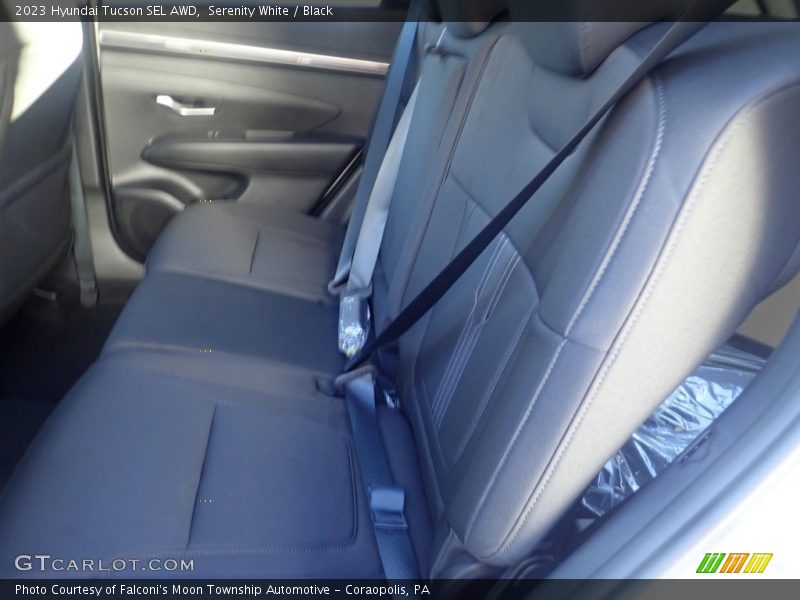 Serenity White / Black 2023 Hyundai Tucson SEL AWD
