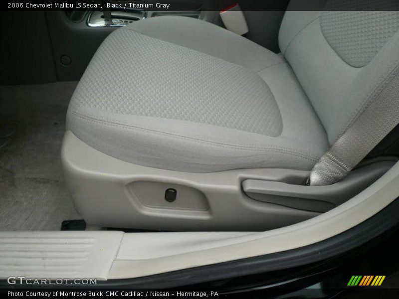 Black / Titanium Gray 2006 Chevrolet Malibu LS Sedan