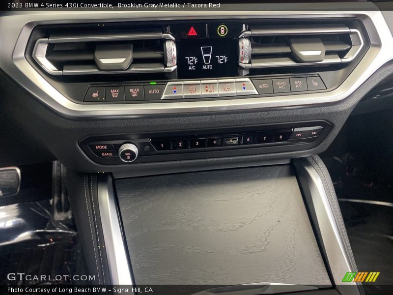 Brooklyn Gray Metallic / Tacora Red 2023 BMW 4 Series 430i Convertible