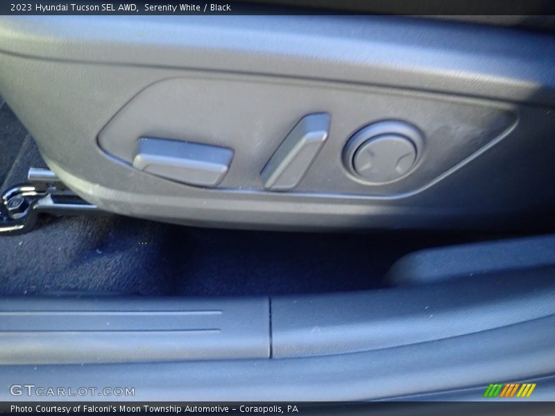 Serenity White / Black 2023 Hyundai Tucson SEL AWD