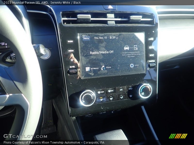 Serenity White / Black 2023 Hyundai Tucson SEL AWD