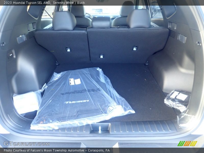 Serenity White / Black 2023 Hyundai Tucson SEL AWD