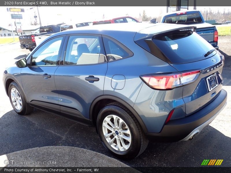 Blue Metallic / Ebony Black 2020 Ford Escape S 4WD