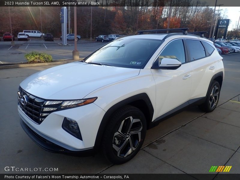 Front 3/4 View of 2023 Tucson SEL AWD