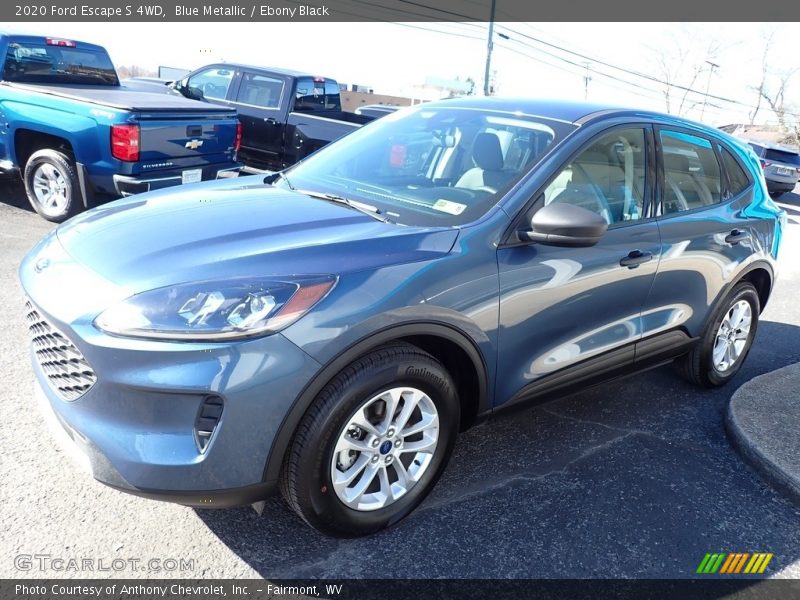Blue Metallic / Ebony Black 2020 Ford Escape S 4WD