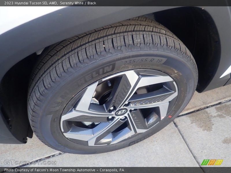 Serenity White / Black 2023 Hyundai Tucson SEL AWD