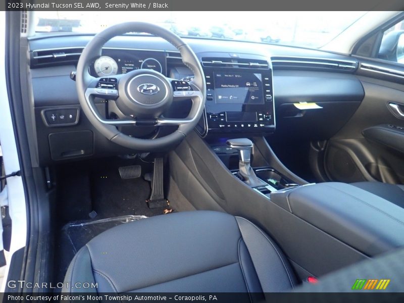 Front Seat of 2023 Tucson SEL AWD