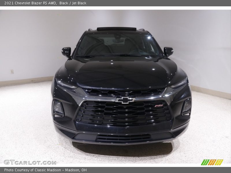 Black / Jet Black 2021 Chevrolet Blazer RS AWD