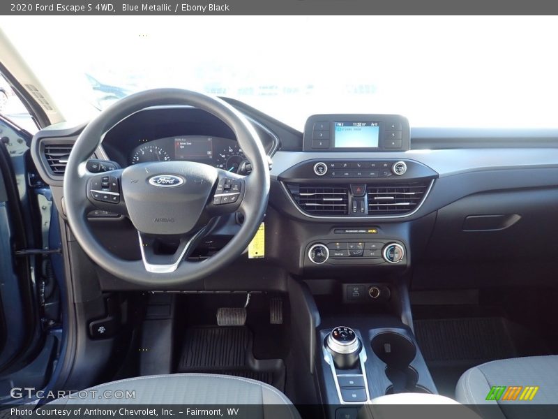 Blue Metallic / Ebony Black 2020 Ford Escape S 4WD