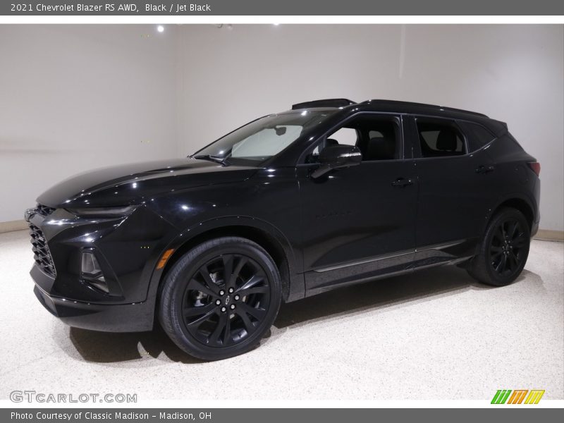Black / Jet Black 2021 Chevrolet Blazer RS AWD