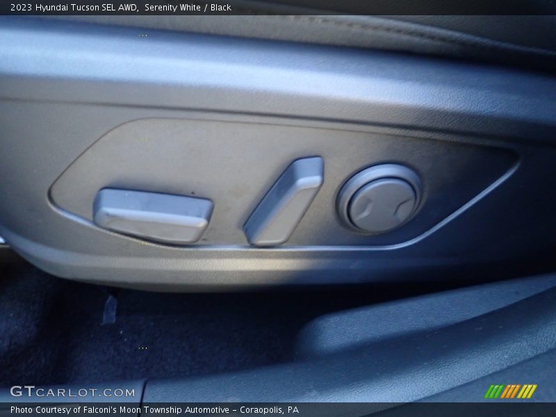 Serenity White / Black 2023 Hyundai Tucson SEL AWD