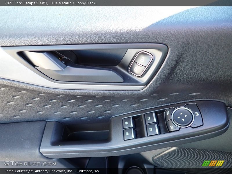 Blue Metallic / Ebony Black 2020 Ford Escape S 4WD