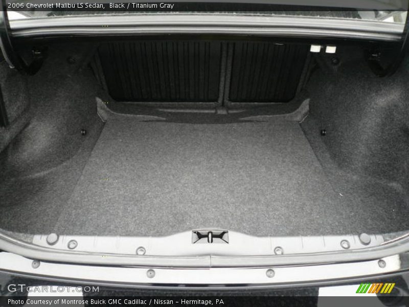 Black / Titanium Gray 2006 Chevrolet Malibu LS Sedan
