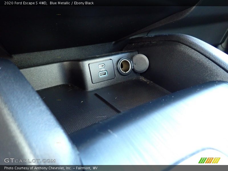 Blue Metallic / Ebony Black 2020 Ford Escape S 4WD